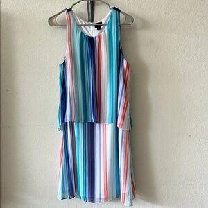 Worthington Multicolor Striped Dress size 16